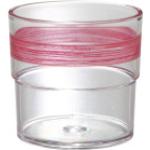 Rote Waca Gläser & Trinkgläser mit Kirschenmotiv aus Glas bruchsicher 