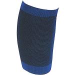 Luxtri - Wadenbandage One-Size Atmungsaktiver Unterschenkelschoner beim Sport für Damen und Herren - blau