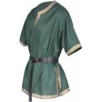 Grüne Mittelalter-Hemden & Mittelalter-Blusen aus Baumwolle für Herren Größe S 