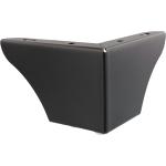 Schwarze Moderne Möbelfüße Pulverbeschichtete aus Metall Breite 0-50cm, Höhe 0-50cm, Tiefe 0-50cm 