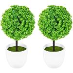Reduzierte Grüne Künstliche Buchsbäume & Buchsbaumkugeln 2-teilig 