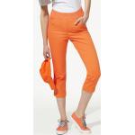 Orange Unifarbene Walbusch Freizeithosen aus Jersey für Damen Größe XXL für den für den Sommer 