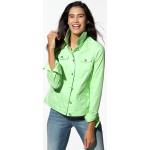 Grüne Unifarbene Walbusch Übergangsjacken aus Baumwolle für Damen Größe XXL für den für den Frühling 