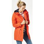 Reduzierte Orange Unifarbene Wasserdichte Walbusch Winterjacken aus Polyester mit Kapuze für Damen Größe XL für den für den Winter 