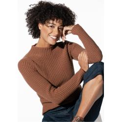 Braune Walbusch Kaschmir-Pullover für Damen Übergrößen 