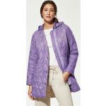 Lavendelfarbene Rauten Walbusch Damensteppmäntel & Damenpuffercoats aus Polyamid Größe XXL für den für den Herbst 