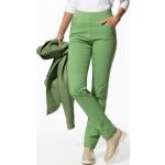 Grüne Unifarbene Walbusch Freizeithosen aus Jersey für Damen 