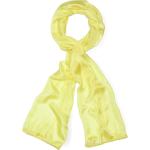 Reduzierte Pastellgelbe Unifarbene Walbusch Seidentücher aus Seide für Damen 