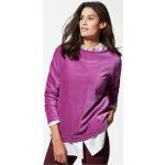 Lila Walbusch Damensweatshirts aus Baumwollmischung Größe XXL für den für den Herbst 