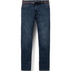 Walbusch Herren Gürtel Jeans Modern Fit einfarbig Blue