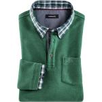 Grüne Unifarbene Walbusch Shirts mit Tasche für Herren Größe 3 XL für den für den Herbst 