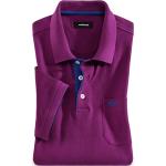Lila Unifarbene Walbusch Herrenpoloshirts & Herrenpolohemden aus Baumwolle Größe 3 XL für den für den Frühling 