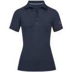 Mitternachtsblaue Elegante Waldhausen Poloshirts & Polohemden mit Strass Größe M 