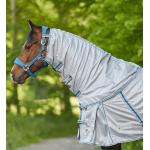 Reduzierte Silbergraue Halsteile für Pferde aus Polyester 