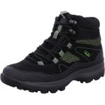 Schwarze Waldläufer Holly Outdoor Schuhe mit Schnürsenkel in Komfortweite für Damen Größe 36 mit Absatzhöhe 3cm bis 5cm 