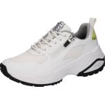 Weiße Waldläufer Chunky Sneaker & Ugly Sneaker mit Reißverschluss in Komfortweite aus Mesh für Damen Größe 42,5 