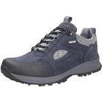 Blaue Waldläufer Outdoor Schuhe mit Schnürsenkel für Herren Größe 42,5 