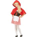 Rote Buttinette Wolf-Kostüme für Kinder Größe 128 