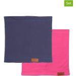 Reduzierte Dunkelblaue Bio Loop-Schals für Kinder & Kinderschlauchschals aus Baumwolle für Mädchen 