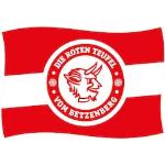 Wandtattoo WALL-ART "1.FC Kaiserslautern Fahne" Wandtattoos rot Tiere
