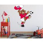 Wall-Art Wandtattoo »FC Bayern München Berni winkt« (1 Stück), rot