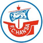 Wandtattoo WALL-ART "Fußball Hansa Rostock Logo" Wandtattoos bunt (mehrfarbig) Wandsticker
