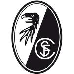 Wandtattoo WALL-ART "Fußball SC Freiburg Logo" Wandtattoos bunt Wandsticker