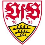 Wandtattoo WALL-ART "Fußball VfB Stuttgart Logo" Wandtattoos bunt Bundesliga-Fanshop