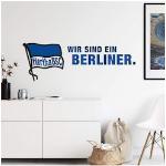 Blaue Hertha BSC Wandtattoos & Wandaufkleber 