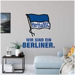 Blaue Hertha BSC Wandtattoos & Wandaufkleber 