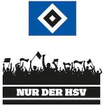 Bunte Hamburger SV Wandtattoos & Wandaufkleber 