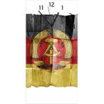 Weiße Elegante Wallario Deutschland Flaggen Uhren für Herren 