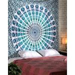 Bunte Wandteppiche mit Mandala-Motiv maschinenwaschbar 