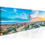 Moderne artgeist Leinwandbilder mit Berlin-Motiv aus Massivholz 40x120 