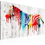 Bunte Moderne artgeist Keilrahmenbilder mit Tiermotiv aus Massivholz 40x60 