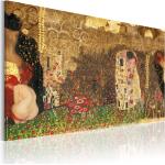 Moderne Gustav Klimt Keilrahmenbilder aus Massivholz 80x120 