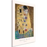 Moderne artgeist Gustav Klimt Keilrahmenbilder aus Massivholz Querformat 60x40 1-teilig 