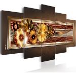 Goldene Moderne artgeist Leinwandbilder mit Halloween-Motiv aus Massivholz 100x200 