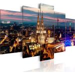 Moderne artgeist Keilrahmenbilder mit Köln-Motiv aus Massivholz 50x100 