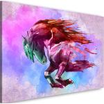 Pferde Bilder mit Tiermotiv aus Aluminium 40x60 