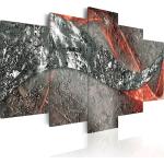 Silberne Moderne artgeist Keilrahmenbilder aus Massivholz 100x200 