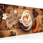 Küchenbilder mit Kaffee-Motiv 40x100 