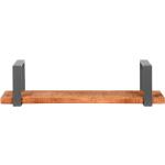 Braune Industrial Möbel Exclusive Rechteckige Holzregale geölt aus Massivholz Breite 50-100cm, Höhe 0-50cm, Tiefe 0-50cm 