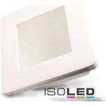 Rechteckige LED Einbaustrahler satiniert aus Glas GU5.3 / MR16 