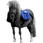 Blaue Tysons Breeches Pferdesatteltaschen 
