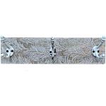Mintgrüne Shabby Chic etc-shop Wandgarderoben Design mit Palmenmotiv aus Holz Breite 0-50cm, Höhe 0-50cm, Tiefe 0-50cm 