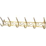 Goldene Loftscape Wandgarderoben & Hängegarderoben aus Metall Breite 50-100cm, Höhe 0-50cm, Tiefe 0-50cm 