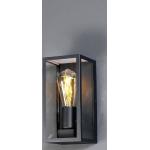 Schwarze Karo Eco-Light Außenwandleuchten & Außenwandlampen aus Aluminium dimmbar E27 