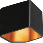 Schwarze Spot-Light Wandlampen & Wandleuchten aus Metall 