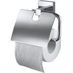 Silberne Moderne Haceka Mezzo Toilettenpapierhalter & WC Rollenhalter  